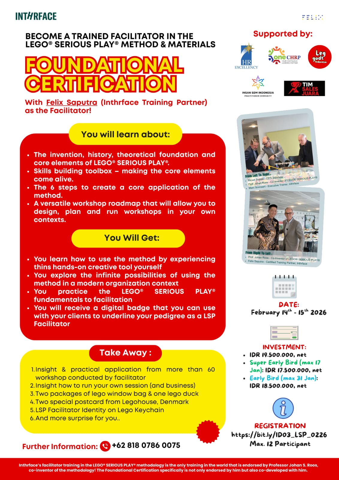 Foundational Certification LEGO® Serious Play® Methodology